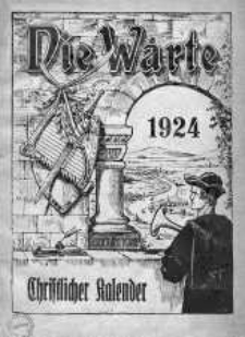 Die Warte. Christlicher Kalendar für das Jahr 1924