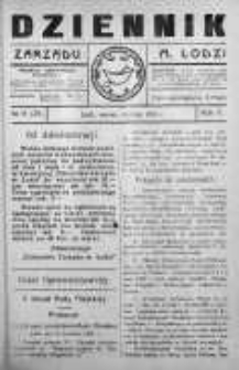 Dziennik Zarządu M. Łodzi 4 maj 1920 nr 18 (29)