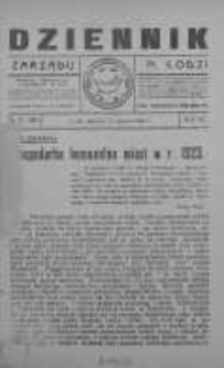 Dziennik Zarządu M. Łodzi 11 marzec 1924 nr 11 (234)