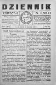 Dziennik Zarządu M. Łodzi 25 styczeń 1921 nr 4