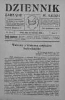 Dziennik Zarządu M. Łodzi 24 styczeń 1928 nr 4