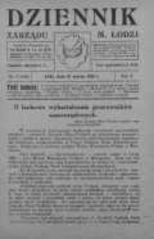 Dziennik Zarządu M. Łodzi 27 marzec 1928 nr 13