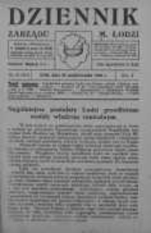 Dziennik Zarządu M. Łodzi 23 październik 1928 nr 43