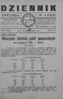 Dziennik Zarządu M. Łodzi 22 kwiecień 1924 nr 17 (240)