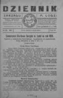 Dziennik Zarządu M. Łodzi 8 lipiec 1924 nr 28 (251)