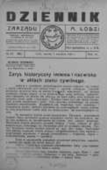 Dziennik Zarządu M. Łodzi 9 wrzesień 1924 nr 37 (260)