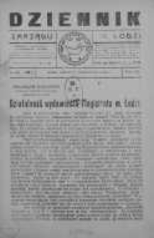 Dziennik Zarządu M. Łodzi 21 październik 1924 nr 43 (266)