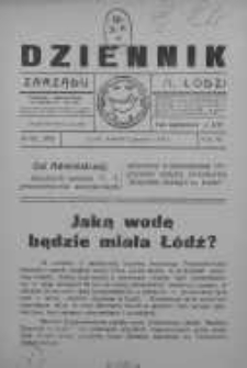Dziennik Zarządu M. Łodzi 2 grudzień 1924 nr 49 (272)