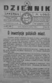 Dziennik Zarządu M. Łodzi 30 grudzień 1924 nr 53 (276)