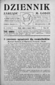 Dziennik Zarządu M. Łodzi 6 maj 1930 nr 18