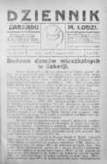 Dziennik Zarządu M. Łodzi 1 czerwiec 1926 nr 22