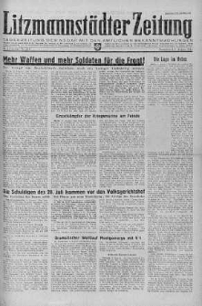 Litzmannstaedter Zeitung 5 sierpień 1944 nr 218