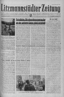 Litzmannstaedter Zeitung 29 sierpień 1944 nr 239