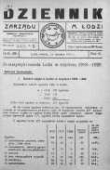 Dziennik Zarządu M. Łodzi 21 czerwiec 1921 nr 25