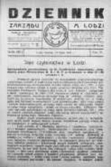 Dziennik Zarządu M. Łodzi 19 lipiec 1921 nr 29