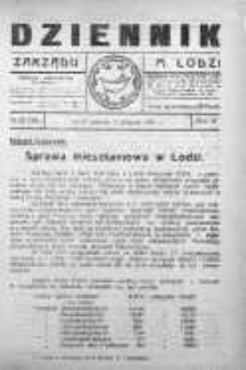 Dziennik Zarządu M. Łodzi 9 sierpień 1921 nr 32
