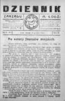 Dziennik Zarządu M. Łodzi 13 grudzień 1921 nr 51