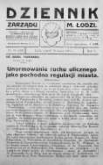 Dziennik Zarządu M. Łodzi 10 marzec 1925 nr 10 (285)
