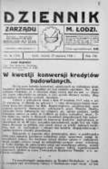 Dziennik Zarządu M. Łodzi 29 czerwiec 1926 nr 26