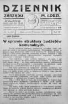 Dziennik Zarządu M. Łodzi 21 kwiecień 1925 nr 16 (291)