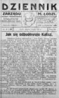 Dziennik Zarządu M. Łodzi 7 lipiec 1925 nr 27 (302)