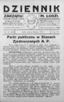 Dziennik Zarządu M. Łodzi 28 lipiec 1925 nr 30 (305)