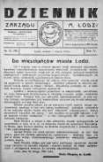 Dziennik Zarządu M. Łodzi 7 marzec 1922 nr 10