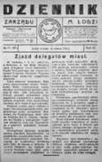 Dziennik Zarządu M. Łodzi 14 marzec 1922 nr 11