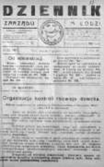 Dziennik Zarządu M. Łodzi 5 grudzień 1922 nr 50