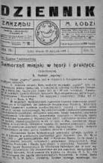 Dziennik Zarządu M. Łodzi 30 styczeń 1923 nr 5