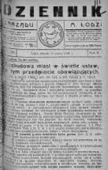 Dziennik Zarządu M. Łodzi 20 marzec 1923 nr 11