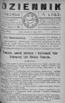 Dziennik Zarządu M. Łodzi 29 maj 1923 nr 23