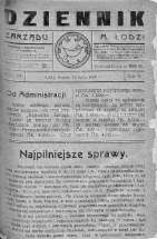 Dziennik Zarządu M. Łodzi 10 lipiec 1923 nr 29