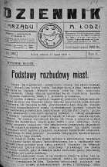 Dziennik Zarządu M. Łodzi 17 lipiec 1923 nr 30