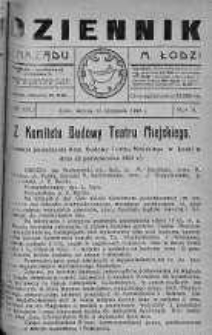 Dziennik Zarządu M. Łodzi 13 listopad 1923 nr 47