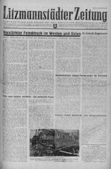 Litzmannstaedter Zeitung 16 wrzesień 1944 nr 255