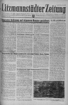 Litzmannstaedter Zeitung 30 wrzesień 1944 nr 267