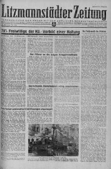 Litzmannstaedter Zeitung 11 październik 1944 nr 276