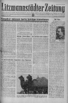 Litzmannstaedter Zeitung 15 październik 1944 nr 280