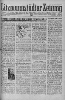 Litzmannstaedter Zeitung 17 październik 1944 nr 281
