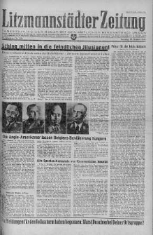 Litzmannstaedter Zeitung 22 październik 1944 nr 286