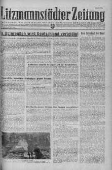 Litzmannstaedter Zeitung 25 październik 1944 nr 288