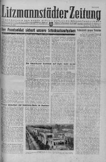 Litzmannstaedter Zeitung 29 październik 1944 nr 292