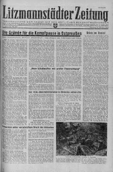 Litzmannstaedter Zeitung 31 październik 1944 nr 293