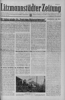 Litzmannstaedter Zeitung 26 listopad 1944 nr 316