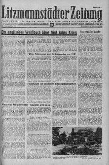 Litzmannstaedter Zeitung 30 listopad 1944 nr 319