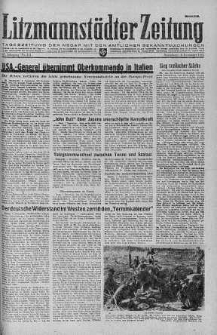 Litzmannstaedter Zeitung 2 grudzień 1944 nr 321