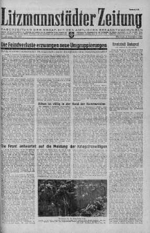 Litzmannstaedter Zeitung 6 grudzień 1944 nr 324