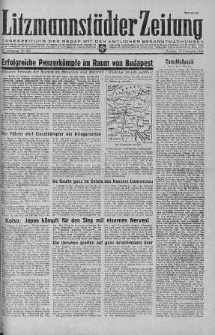 Litzmannstaedter Zeitung 10 grudzień 1944 nr 328