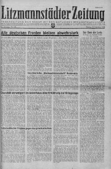 Litzmannstaedter Zeitung 22 grudzień 1944 nr 338